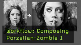 Portrait Composing zum Zombie