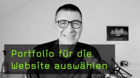 Portfolio auf der eigenen Website integrieren 