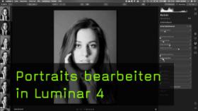 Portraitretusche in Luminar 4