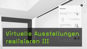 Virtuelle Ausstellungsräume in Kunstmatrix erstellen