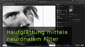 Hautglättung in Photoshop