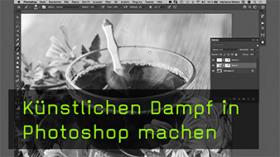 Dampf in Photoshop zeichnen