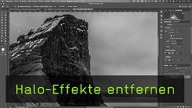 Halo-Effekte in Photoshop retuschieren Halo-Effekte in Photoshop retuschieren