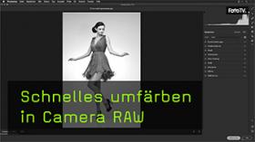 Umfärben in Camera RAW in Photoshop