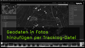 Geo-Koordinaten per Tracklog-Datei in Lightroom einfügen