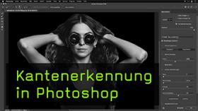 Die Photoshop Kantenerkennung nutzen