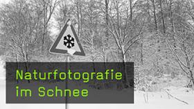 Fotografieren im Schnee