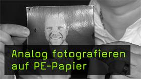 Portraitfotografie auf PE-Papier mit der Càmara Minutera
