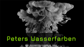 Peter van Bohemens Bildidee mit Tinte und Wasser