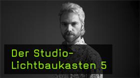 Andreas Bübl erklärt das Seitenlicht im Heimstudio