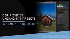 Presets in Lightroom
