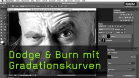 Dodge & Burn mit Gradationskurven