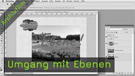 Umgang mit Ebenen in Photoshop