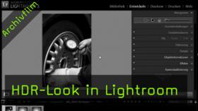 Lightroom, Tonwerte, Schieberegler, Histogramm, HDR