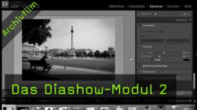 Lightroom, Diashow-Modul, Multivision, Diashow