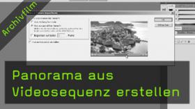 Panoramafotografie, Videografie, Merge-Funktion