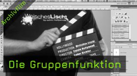 Calvin Hollywood Photoshop Ebenen, Ebenen gruppieren Photoshop