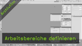 Arbeitspaletten anordnen, Arbeitsbereich definieren
