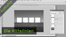 Hilfslinien, Bilder in Photoshop ausrichten