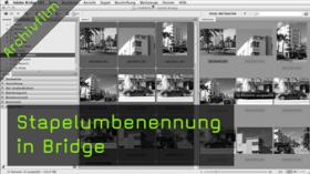 Stapelumbenennung in Bridge