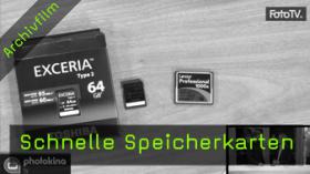 photokinaTV - Schnelle Speicherkarten 