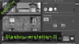 Photoshop Elements, Diashow erstellen