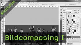 Photoshop PSD Composing Tutorial Bildbearbeitung