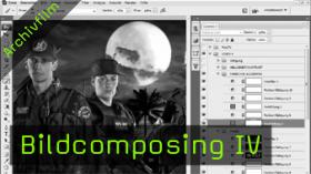 Photoshop PSD Composing Tutorial Bildbearbeitung