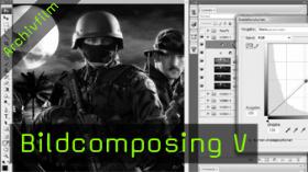 Photoshop PSD Composing Tutorial Bildbearbeitung