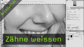 Calvin Hollywood Photoshop Zähne aufhellen