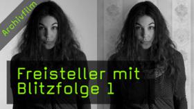 Freistellen Doppelblitztechnik