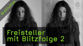 Freistellen Doppelblitztechnik