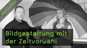 Zeitvorwahl, Blendenautomatik, Hintergrundgestaltung, TV, AV