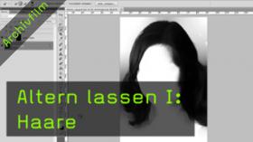 Altern lassen I: Haare - Kate Breuer lässt sich selbst altern Altern, Haare, Kate Breuer, Photoshop