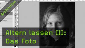 Altern lassen III: Das Foto - Kate Breuer lässt sich selbst altern Altern, Foto, Kate Breuer, Photoshop