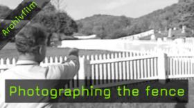 Photographing with Fred Picker, Fence