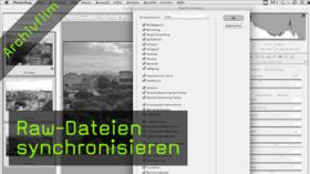 raw, synchronisieren raw, synchronisieren