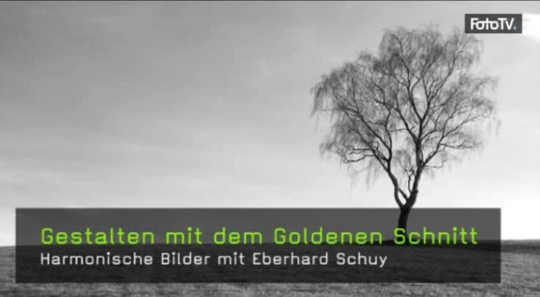 Goldener Schnitt, Goldenes Dreieck, Bildgestaltung