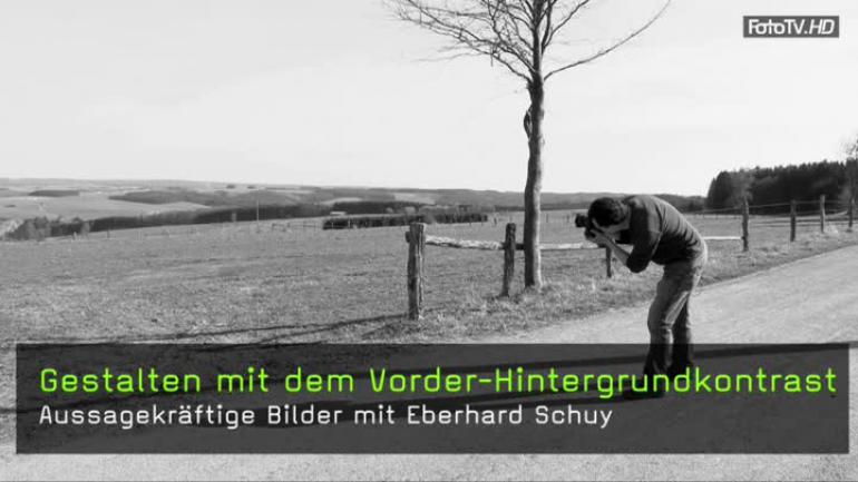 Gestalten mit dem Vorder-Hintergrundkontrast in der Fotografie