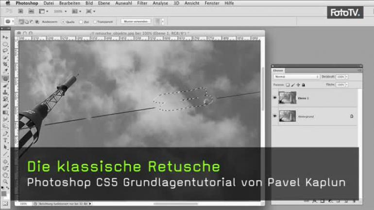 Retuschetechniken, Werkzeuge