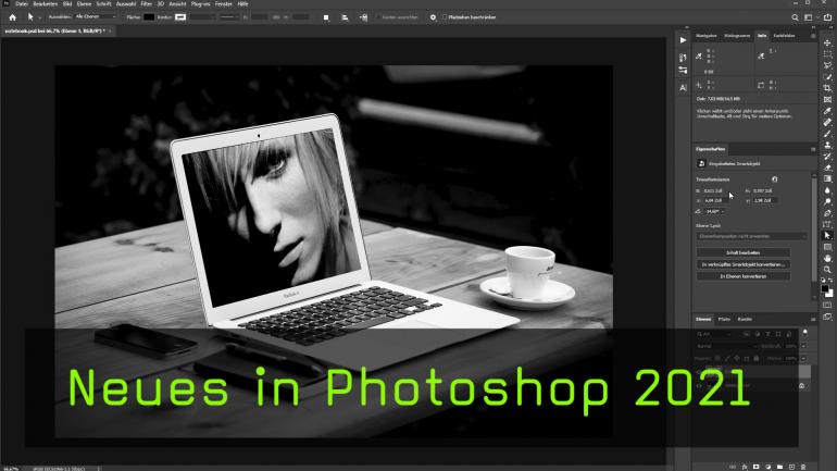 Video Neue Funktionen In Photoshop 21