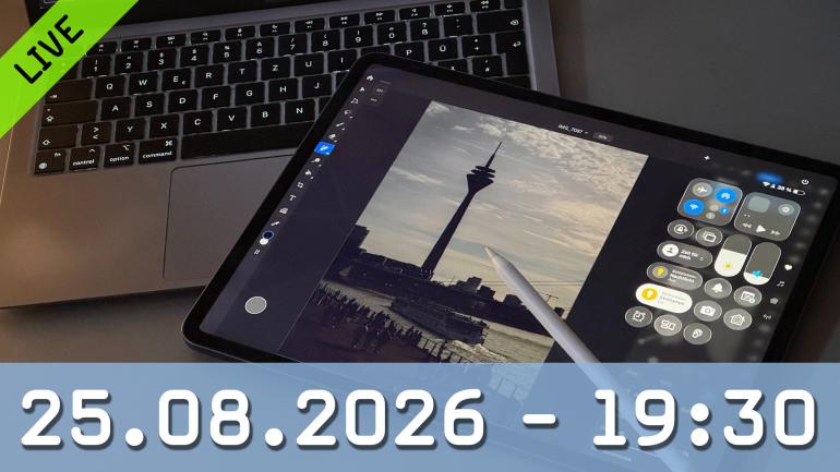 Bildbearbeitung in Photoshop auf dem iPad