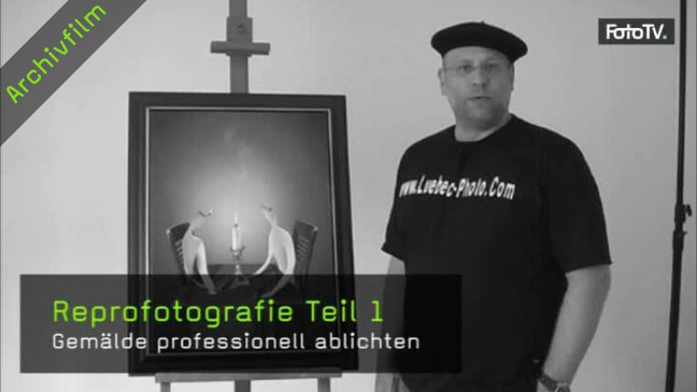 Video Reprofotografie Gemalde Professionell Abfotografieren