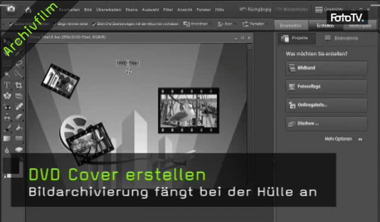 Video Nutze Die Vorlagen Von Photoshop Elements