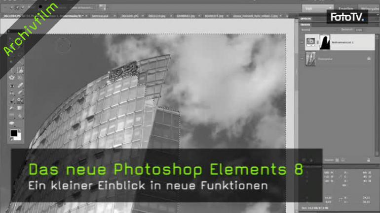 Video Die Neuen Funktionen In Photoshop Elements 8