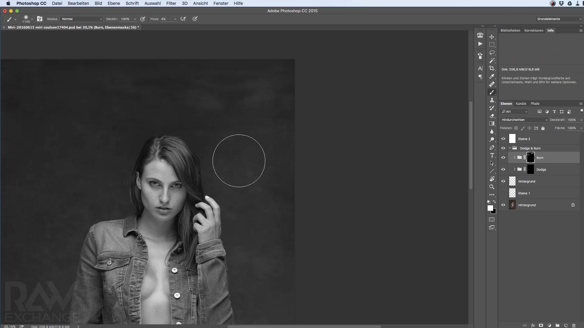 Video-Training, Dramatic B&W