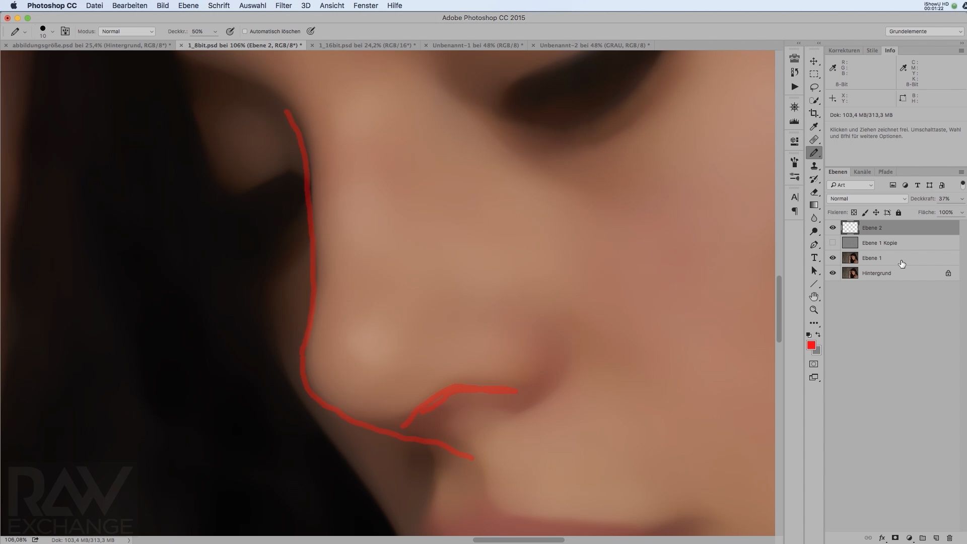 Video Tutorial Zum Thema Frequenztrennung In Photoshop