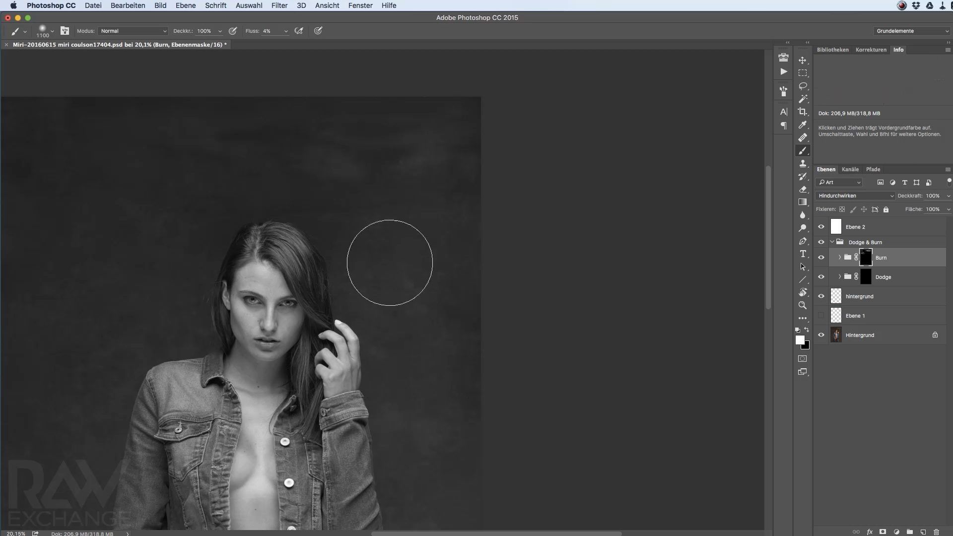 Video-Training, Dramatic B&W
